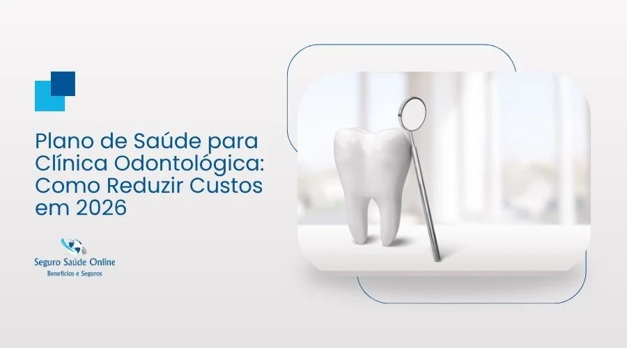 Gestor de clínica odontológica analisando planilhas de custos de plano de saúde corporativo